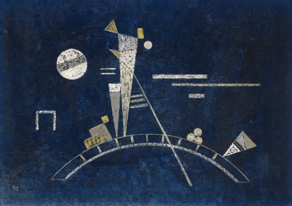 bleu kandinski fragile