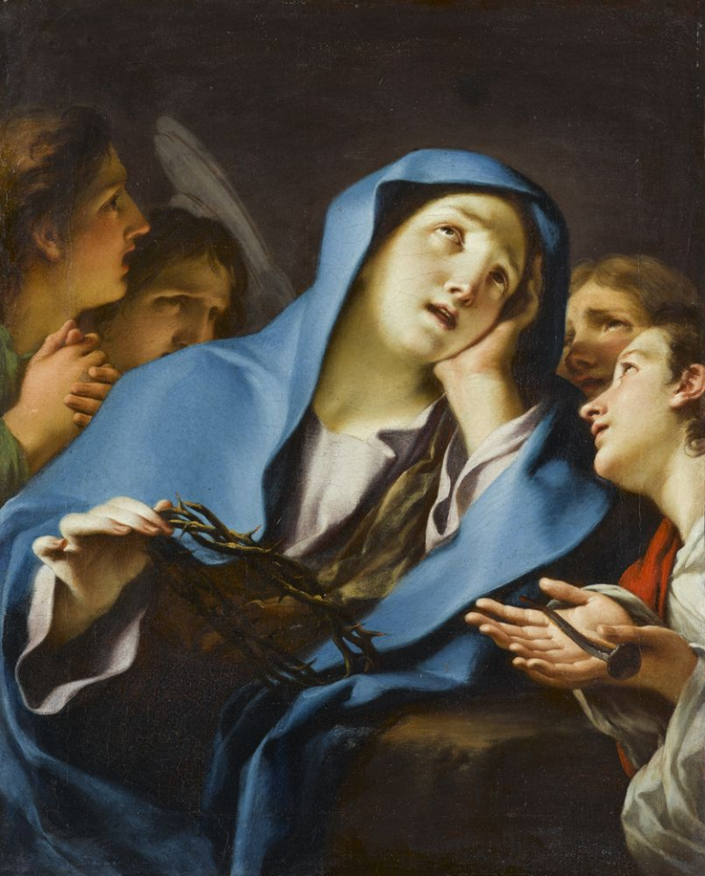 bleu vierge