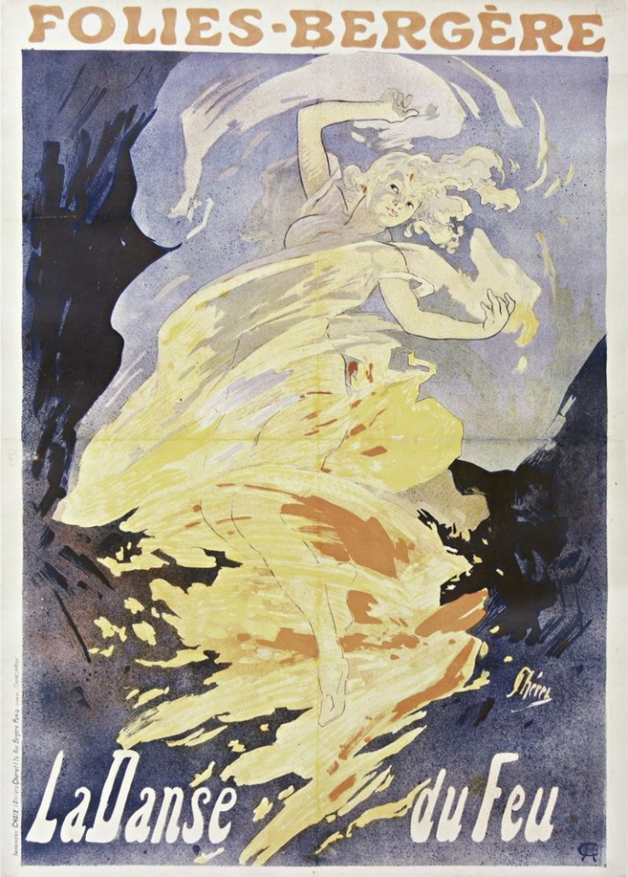 jaune danse feu