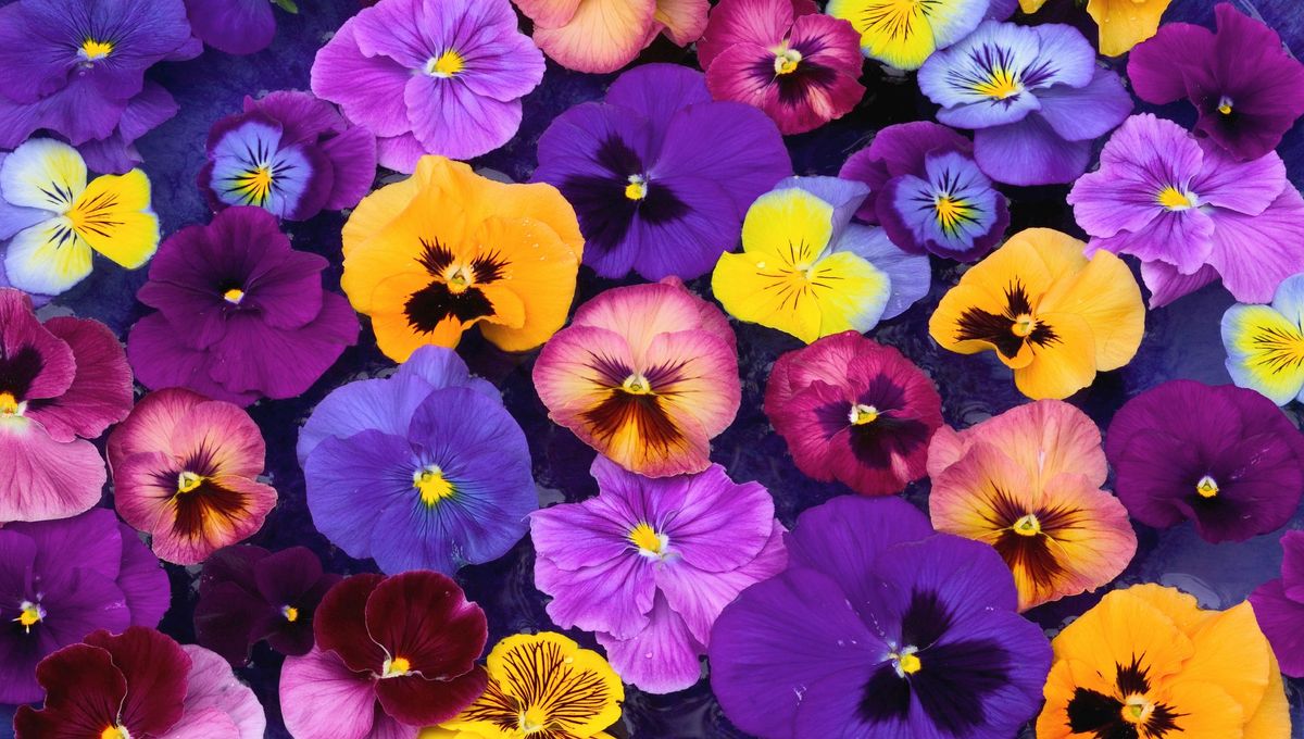 violet pensees